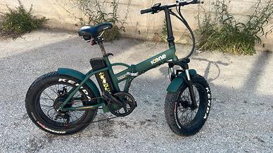 bicicletta elettrica Icone fat bike Marines 