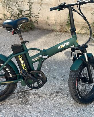 bicicletta elettrica Icone fat bike Marines 
