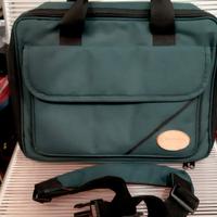 BORSA VERDE MARCA CROWN PER PC COMPUTER PORTATILE 