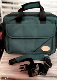 BORSA VERDE MARCA CROWN PER PC COMPUTER PORTATILE 