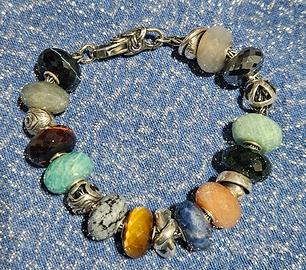 Bracciale Trollbeads con pietre