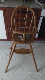 Seggiolone bimbi Ikea Gulliver in legno