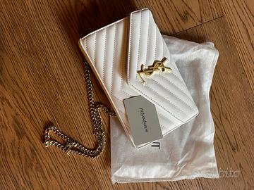 Pochette borsa bianca elegante Abbigliamento e Accessori In vendita a Treviso
