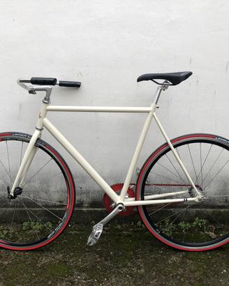 Bicicletta telaio pista contropedale
