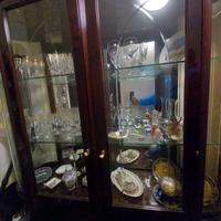 Vetrina a 2 ante anni 90 porta cristalli