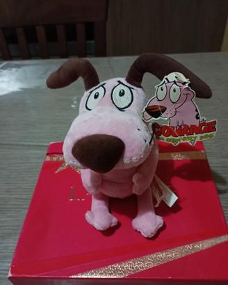 Pupazzo di peluche Courage The Looney dog 