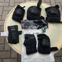 Protezioni per rollerblade ragazzo fino a 50 kg