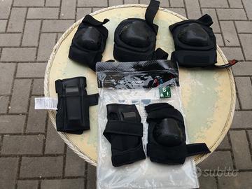 Protezioni per rollerblade ragazzo fino a 50 kg