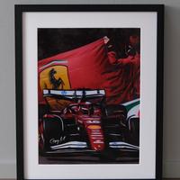 Poster Ferrari - Imola