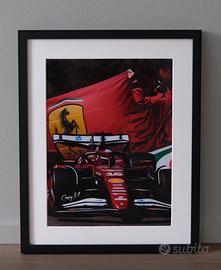 Poster Ferrari - Imola