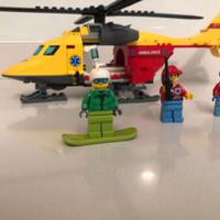 LEGO 60179 City Great Vehicles Eli-ambulanza