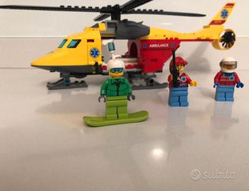 LEGO 60179 City Great Vehicles Eli-ambulanza