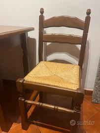 Sedie  in legno