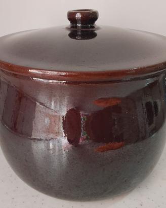Pentole in coccio smaltate varie misure NUOVE