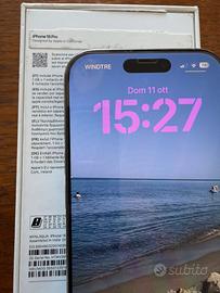 Iphone 16 pro 256 GB + AppleCare+