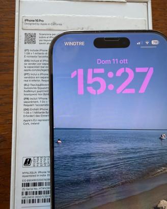 Iphone 16 pro 256 GB + AppleCare+