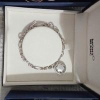 bracciale Mont Blanc Argento con ciondolo