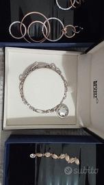 bracciale Mont Blanc Argento con ciondolo