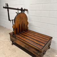 Bilancia a bascula per animali d’epoca