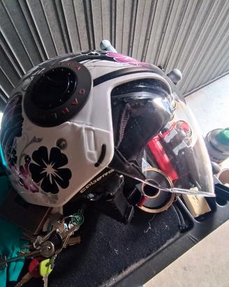 casco moto bimba ragazza misura sx