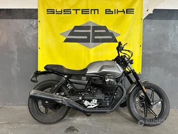 MOTO GUZZI V7 STONE INCIDENTATA CRASHED BIKE