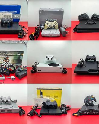 Sony Playstation 1 ps 2 ps 3 ps 4 Console e Giochi