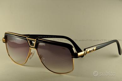 Occhiali vintage Cazal 991 oro e nero nuovo inusat