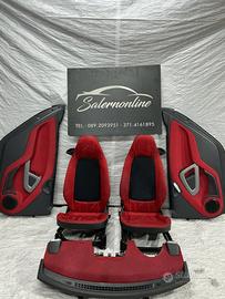 Tappezzeria originale Smart 451 rossa