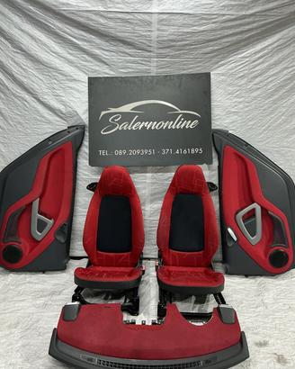 Tappezzeria originale Smart 451 rossa