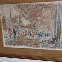Litografia d'autore di Michele Cascella