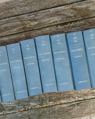 Enciclopedia europea Garzanti ed. 1988 completa