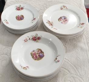 Servizio 18 pezzi anni '20/'30 LAVENO - Kauffmann