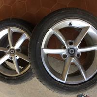 Cerchi smart e gomme continental