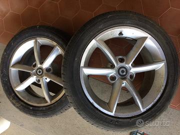 Cerchi smart e gomme continental