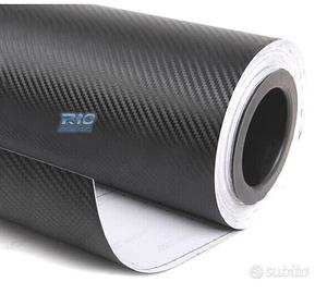 VINILE ADESIVO CARBONIO NERO