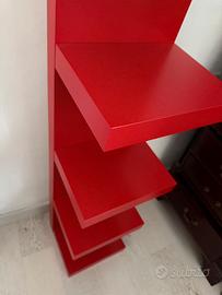 Mensola ikea lack rossa