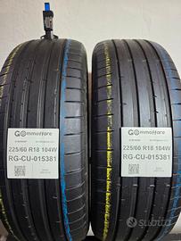 2 pneumatici dunlop 225/60 r18 104w cu15381