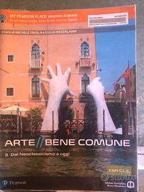 Libro Arte bene comune  dal neoclassicismo ad