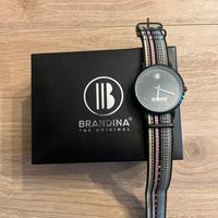 Orologio Brandina mai usato, set completo.
