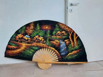 ventaglio etnico decorativo  / quadro 