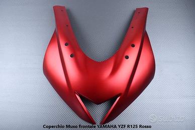 Coperchio Muso frontale YAMAHA YZF R125 Rosso