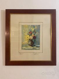 Quadro a olio "Composizione Floreale"