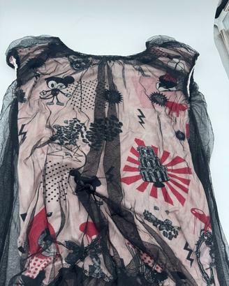 maglietta Denny Rose in Tulle - Stampa Pop Art