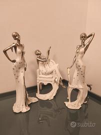 Statuine in stile Belle Epoque 