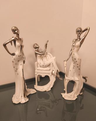 Statuine in stile Belle Epoque 