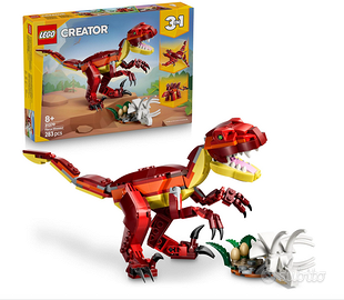 LEGO Creator 3 in 1 Feroce Dinosauro Giocattolo -