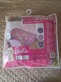 Copriletto trapunta letto singolo Barbie