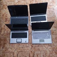 6 notebook di varie marche: Hp, Acer, Packardbell