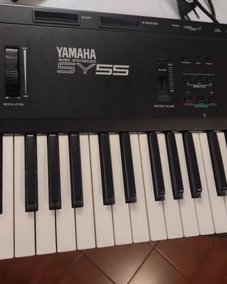 Yamaha SY55 synth  + custodia