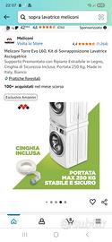 x lavatrice e asciugatrice. 